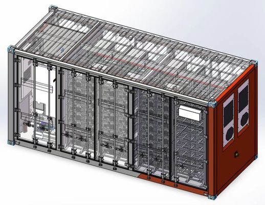 1.3 MWH BESS電池のエネルギー蓄積 システム リチウムLifepo4エネルギーESS