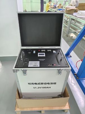 48Vサーバー棚電池の電気通信Lifepo4携帯用動力火車