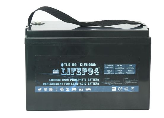 バックアップ力のための携帯用ABS 12v 100ahリチウムLifepo4電池