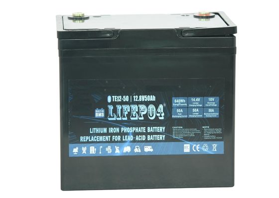 ABS携帯用バックアップ力のリチウム電池Lifepo4 12v 50ah
