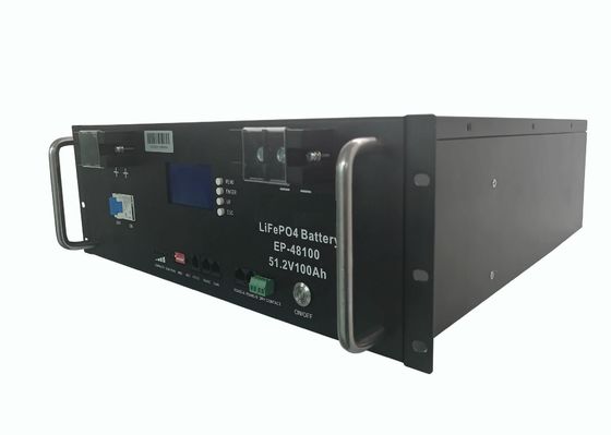 51.2V 50AHの電気通信のバッテリー・バックアップのたる製造人サーバー棚Lifepo4