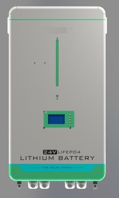 25.6V 200AHの国内Solar Energy貯蔵システム1200ah壁に取り付けられた電池