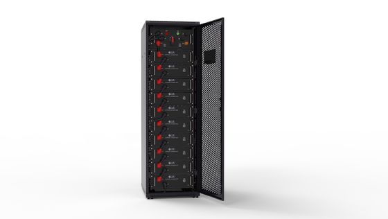 51.2V 100AHの太陽電池の貯蔵の棚のたる製造人の電気通信電池銀行