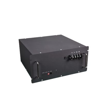 LiFePo4電気通信のための手入れ不要電池48V 100AHの太陽系はそびえている