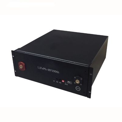 51.2V 100AHのテレコミュニケーションはパワー系統LFPの電気通信電池銀行を