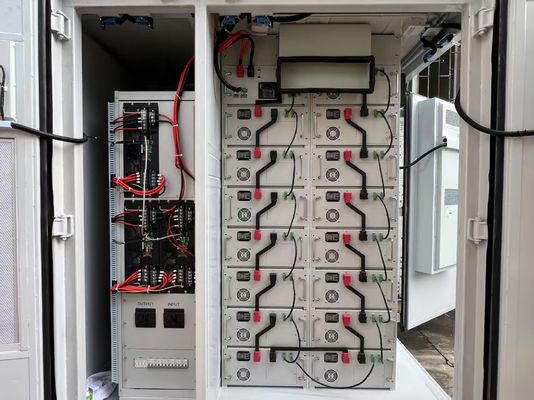 輸送 AC400V レーティング BESS バッテリー エネルギー 貯蔵 システム 高温 耐受性 と リチウム イオン バッテリー テクノロジー